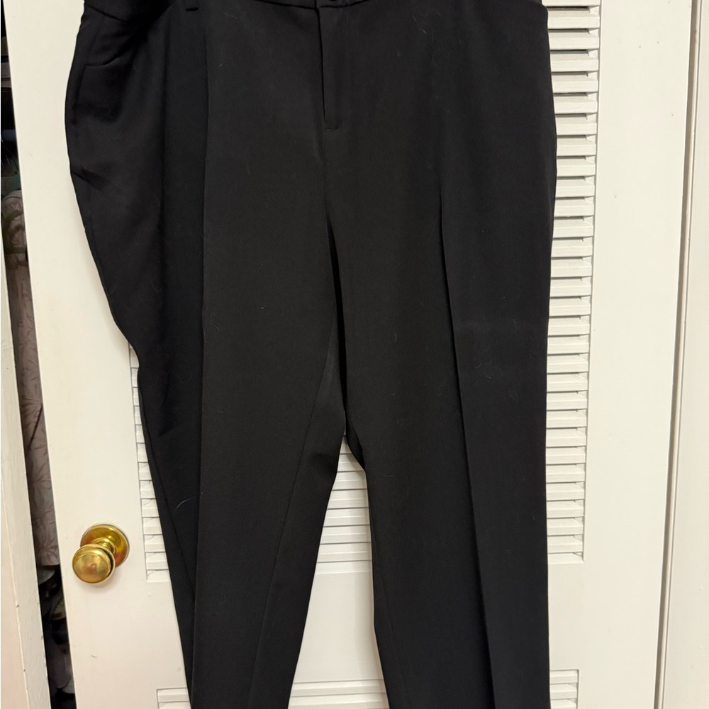 CJ Banks Classic Black Women's Trousers